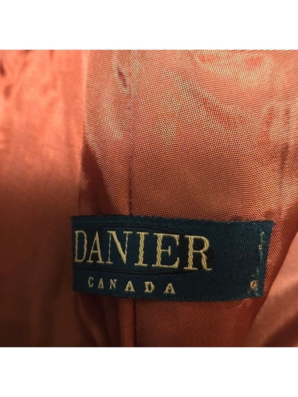 Vintage Danier genuine suede leather pants color camel size 10 - Picture 6 of 10